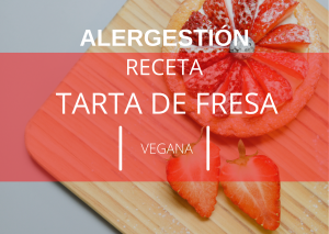 TARTA DE FRESA vegana