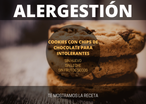 Lee más sobre el artículo Cookies con chips de chocolate para intolerantes